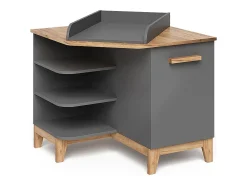 Trocador cinza/artesanal 85x85x85.2 malia