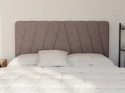 Tête de lit 150 cm em tecido coloris violeta - LIDAMA de Pascal Morabito