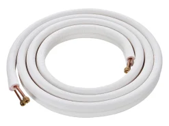 Tubo SucceBuy Conjunto de Mini-Linhas Divididas 6,4 x 9,5 mm x 4877 mm Tubos de Cobre com Cabo CA