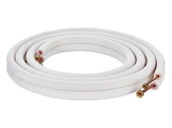 Tubo SucceBuy Conjunto de Mini-Linhas Divididas 6,4 x 9,5 mm x 4877 mm Tubos de Cobre com Cabo CA