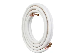 Tubo SucceBuy Kit de Linhas Mini Split 6,4 x 12,7 mm x 4876,8 mm Tubo de Cobre para AC com Cabo de Ligação