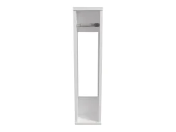 TUHOME Suporte para Papel Higiênico Supai em Melamina, Branco