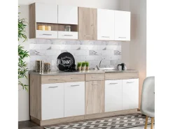 Unidade de cozinha 120x84x60 cm Branco Cozinha Moderna