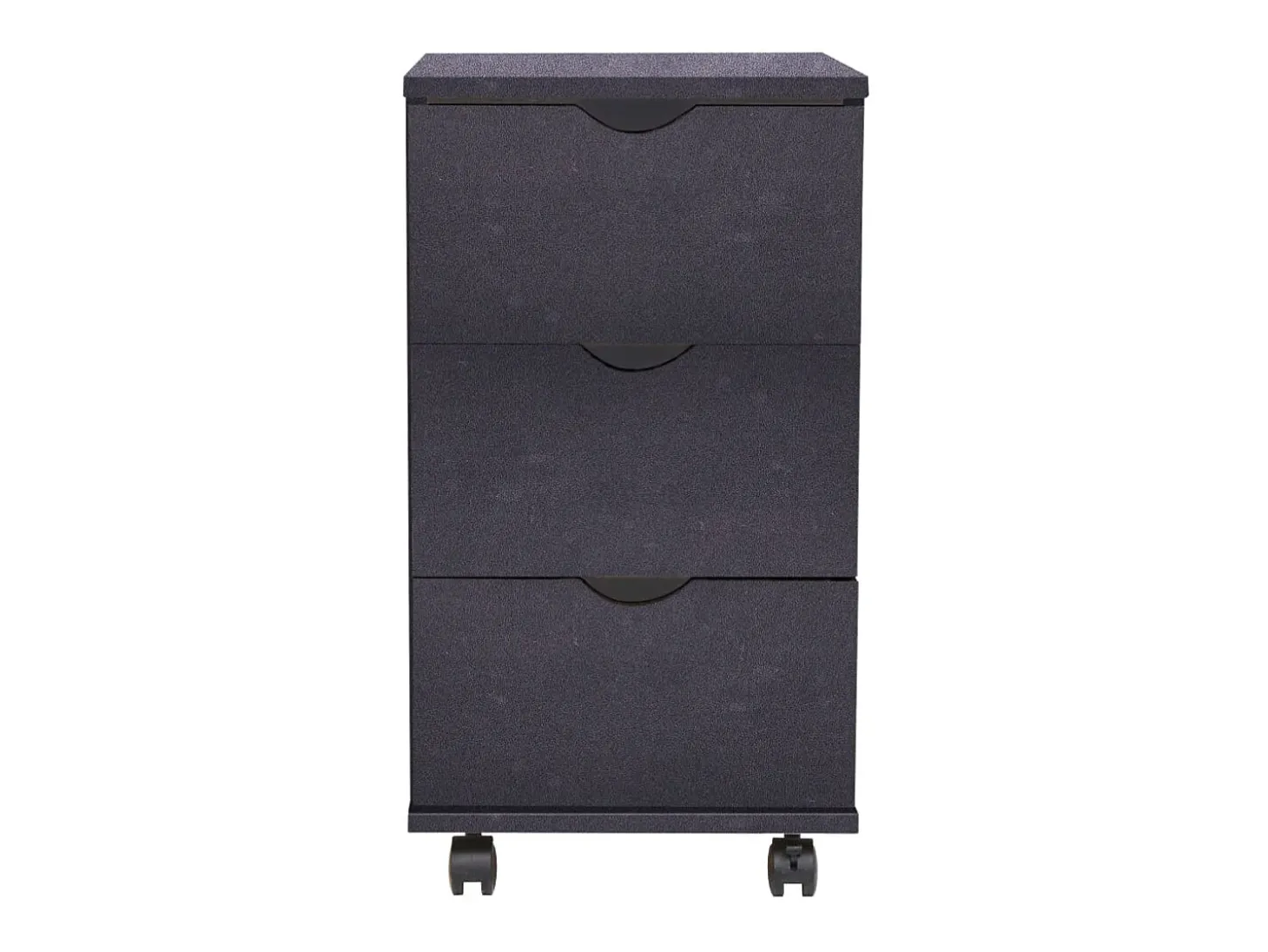 Unidade de gavetas 33x45x60 cm preto