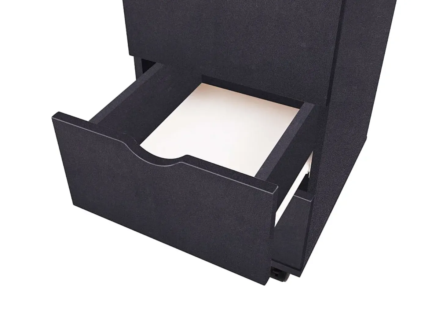 Unidade de gavetas 33x45x60 cm preto