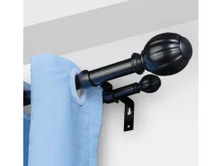 Varas de Cortinas Dobras SucceBuy, Comprimento Ajustável de 91.4-182.9 cm, para Salões, Quartos, Banheiros