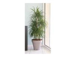 Vaso de flores Loft redondo multicolor Ø 50 cm com reservatório de água integrado - Interior e exterior