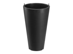 Vaso de Flores SucceBuy, Conjunto de 2 Vasos de Flores Redondos Cónicos de 61 cm, para Uso Interior e Exterior