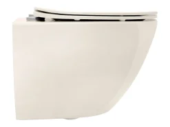 Vaso Sanitário Suspenso Rea Carlo Mini Rimless Beige