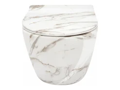 Vaso Sanitário Suspenso Rea Carlos Duroplast/Slim/Zm Lava Shiny Grey
