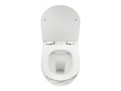 Vaso Sanitário Suspenso Rea Carlos Duroplast/Slim/Zm Lava Shiny Grey
