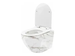 Vaso Sanitário Suspenso Rea Carlos Duroplast/Slim/Zm Lava Shiny Grey