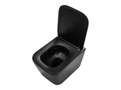 Vaso Sanitário Suspenso Rea Julio Rimless Duroplast/Flat/Zm Matt Black