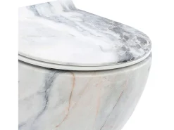 Vaso Sanitário Suspenso Rea Carlos Duroplast/Slim/Zm Granit Matt Grey