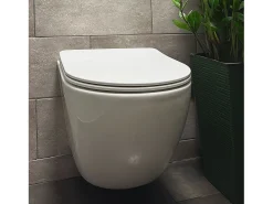 Vaso Sanitário Suspenso Rea Carlo Mini Tornado/Duroplast/Flat/Zm White