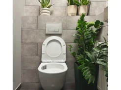 Vaso Sanitário Suspenso Rea Carlo Mini Tornado/Duroplast/Flat/Zm White