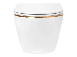 Vaso Sanitário Suspenso Rea Carlo Mini Tornado Nfq Gold Edge