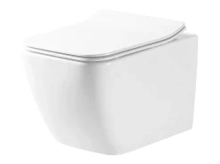 Vaso Sanitário Suspenso Rea Martin Rimless Duroplast/Slim/Zm White