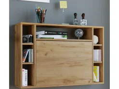 VCM Mesa de computador pendurada | Mesa dobrável | Mesa de parede | Dimensões aprox. A. 60 x L. 90 x P. 20 cm | Mesa - Wandila (Carvalho Mel)