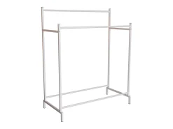 VCM metal roupeiro | closet aberto | walk-in | suporte para roupas | dimensões aprox. A. 136 x L. 103 x P. 52 cm- Labol L (Branco)