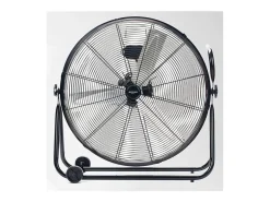 Ventilador de chão industrial Hurricane 140W Ø60cm Preto Bastilipo