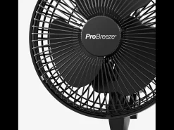 Ventilador de clipe Mini 6 - ultra silencioso e de alta potência - preto