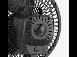 Ventilador de clipe Mini 6 - ultra silencioso e de alta potência - preto
