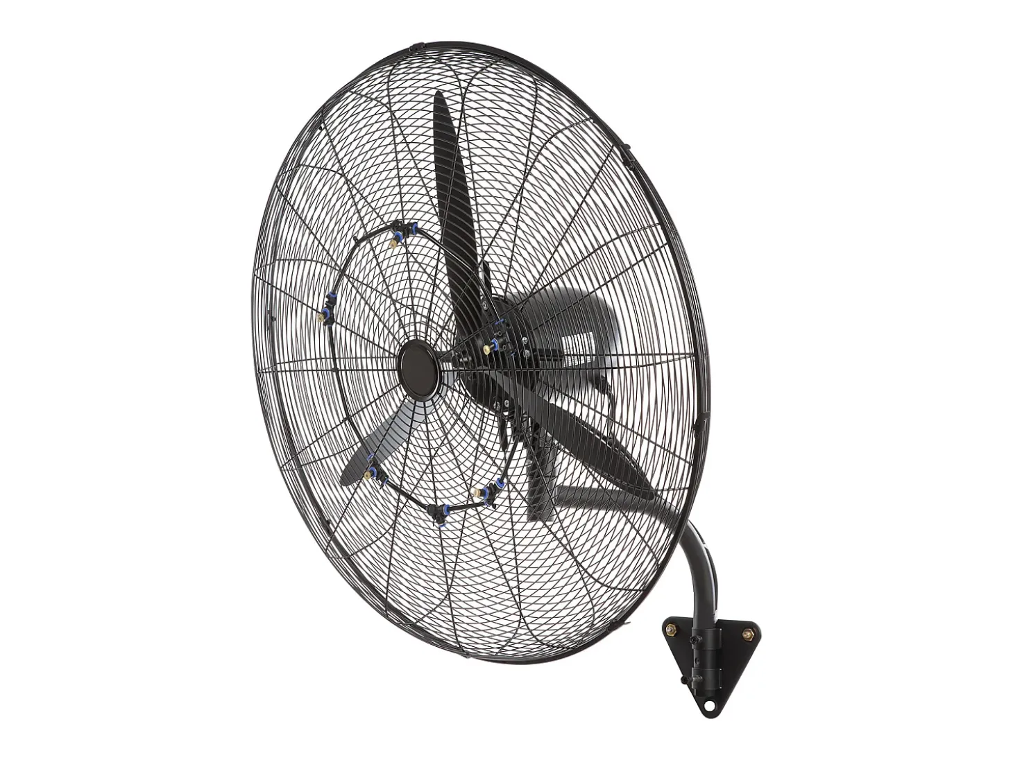 Ventilador de Nebulização, SucceBuy 74,9 CM 9500 CFM Ventilador de Nebulização de Parede de 3 Velocidades