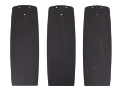 Ventoinha de teto c/ luz/controlo remoto 108cm castanho-escuro