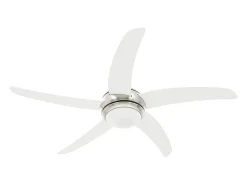 Ventoinha de teto com luz 128 cm branco