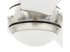 Ventoinha de teto com luz 128 cm branco