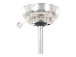 Ventoinha de teto com luz 128 cm branco
