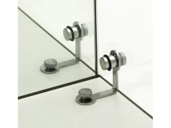 Vitrine de vidro de 163,9 x 36,49 x 80,49 cm, com prateleiras e iluminação LED, armário de curiosidades com porta dupla