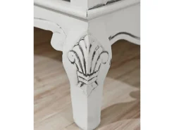 Vitrine 76x156x35 cm branco Rimini Branco RIW09