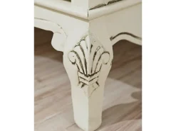 Vitrine 76x156x35 cm Creme Rimini RI09