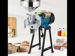 2200W Mill de farinha seca e úmida 2 em 1, 50x26x70cm, para cereais, palha - plugue da UE