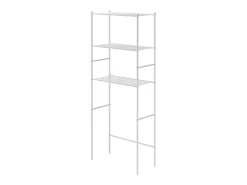 Waschmaschinenregal branco 66x30x162 miso