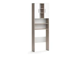 Waschmaschinenschrank sonoma 64x25.6x190 luis