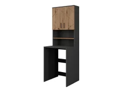 Waschmaschinenschrank-Set carvalho antracite/goldkraft 68x60.1x88.5 irma