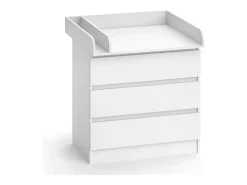 Wickelkommode branco 80x76x87 emma