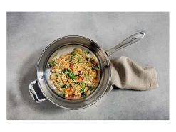 Wok COSY & TRENDY Classic inox 30 cm, todos os fogões incluindo indução, fundo encapsulado em alumínio
