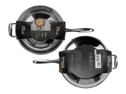 Wok COSY & TRENDY Classic inox 30 cm, todos os fogões incluindo indução, fundo encapsulado em alumínio
