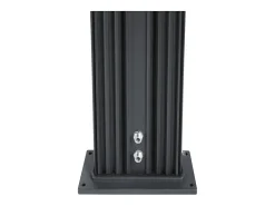 32.4x14x228cm Dada Straight 40L Chuveiro híbrido para exterior - Ligações de água quente/fria - Chuveiro de mão amovível - Anti-calcário