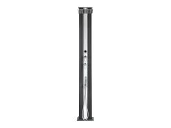 32.4x14x228cm Dada Straight 40L Chuveiro híbrido para exterior - Ligações de água quente/fria - Chuveiro de mão amovível - Anti-calcário