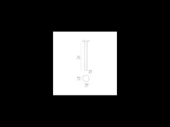 Zafferano Ciottolo - Balizador LED para exterior IP54 7W 3000K design moderno em alumínio para jardins e caminhos - 70 cm Cinza Escuro