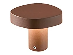Zafferano Ciottolo - Balizador LED para exterior IP54 7W 3000K design moderno em alumínio para jardins e caminhos - 10 cm Cinza Escuro