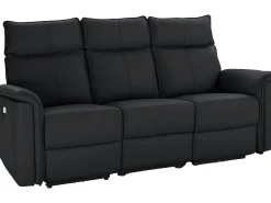 Zola | Sofá de 3 lugares Preto